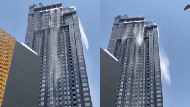 Mengerikan, Video Guncangan Pencakar Langit Ini Tunjukkan Betapa Besarnya Gempa Thailand-Myanmar